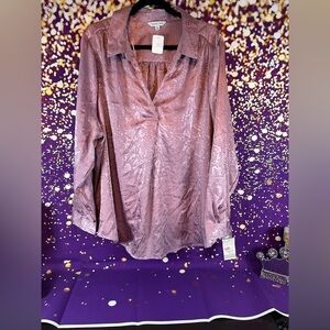 Ophelia & Co. Shimmering Lilac Blouse